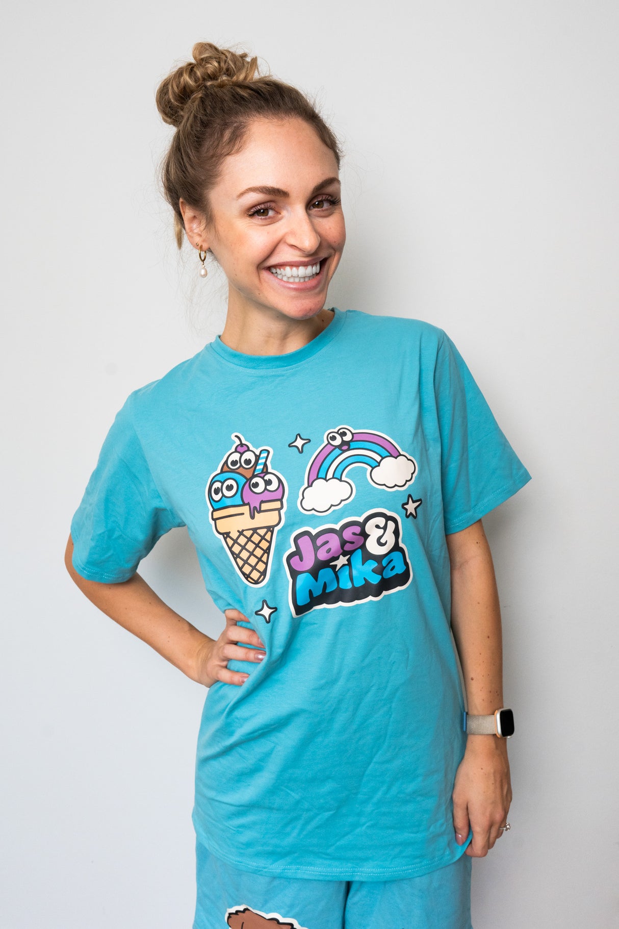 Jas & Mika "Dreams" T-shirt Blå