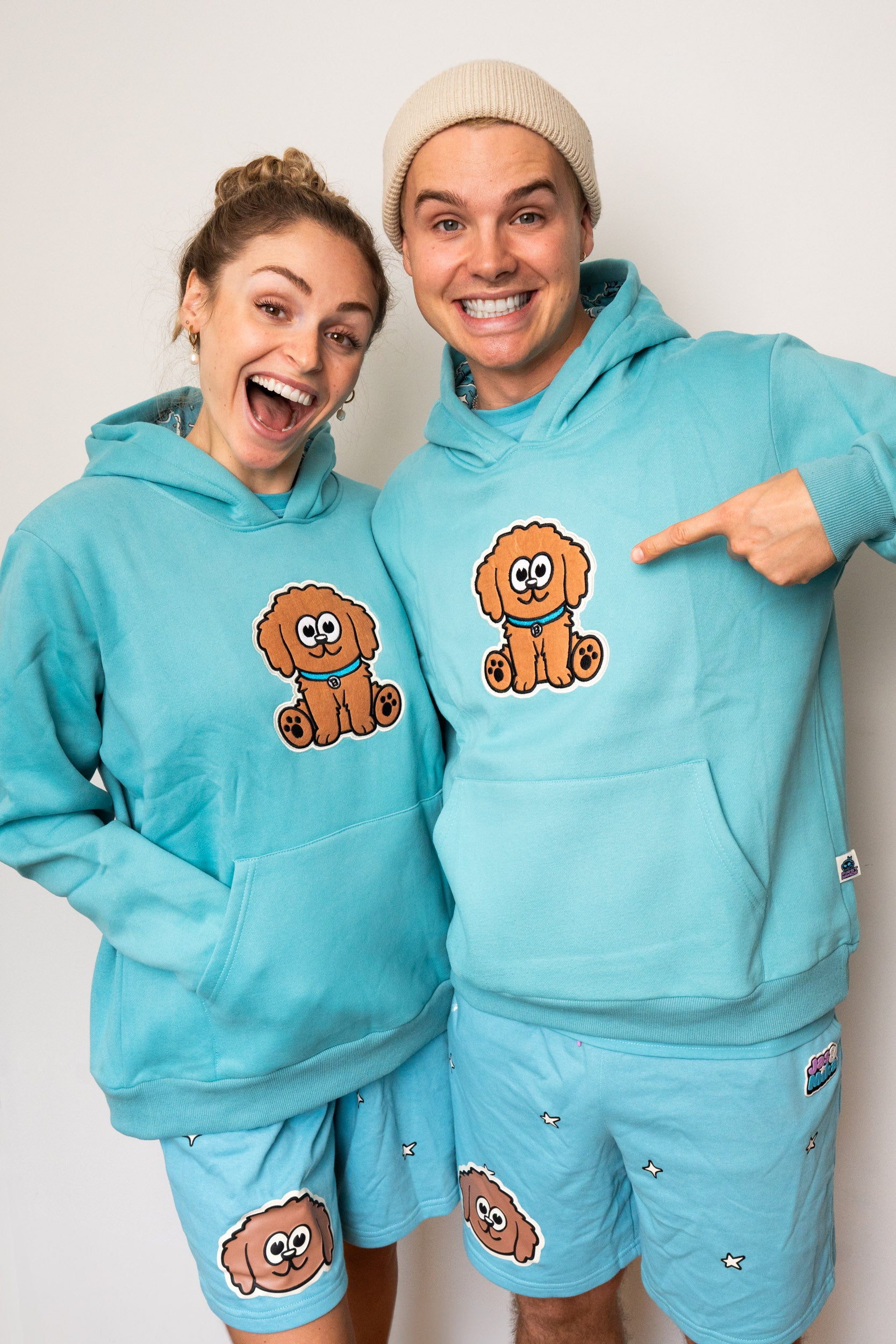 Jas & Mika "BALOO" Hoodie/Trøje Blå