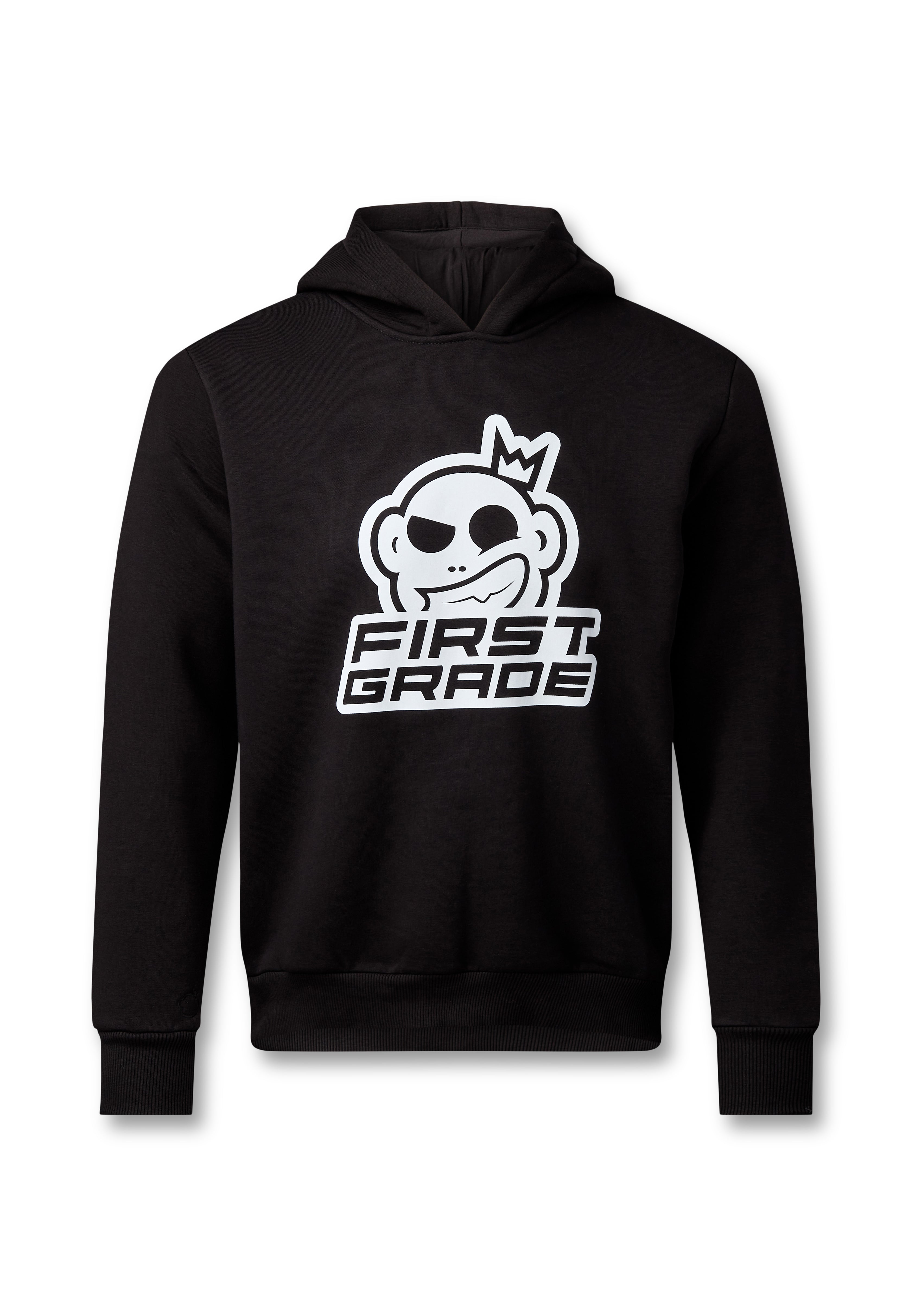 FirstGrade - CLUB / LOGO - Black hoodie