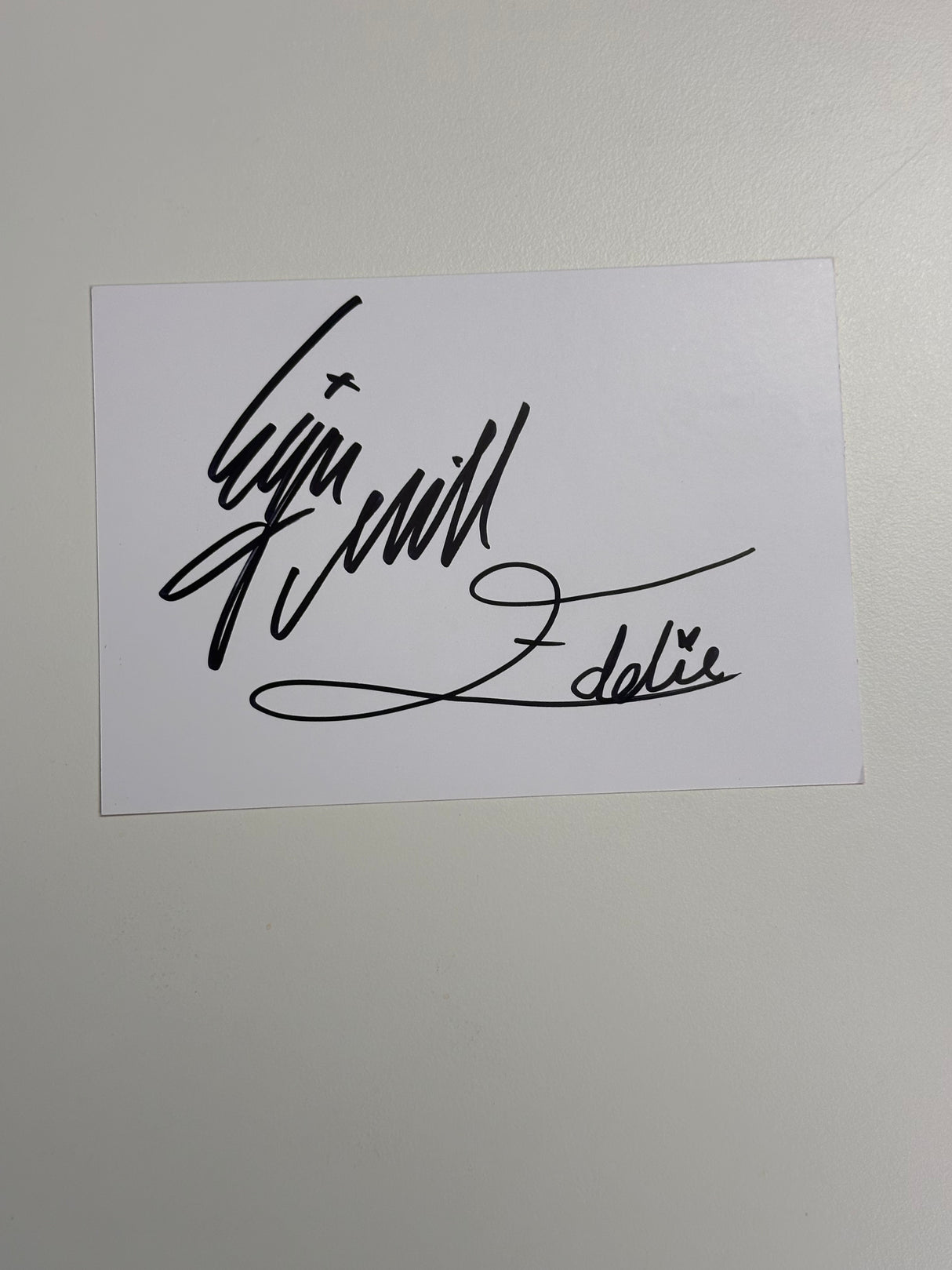 FG klubben autograf
