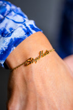 Naja Münster - Armbånd "Stop hate"