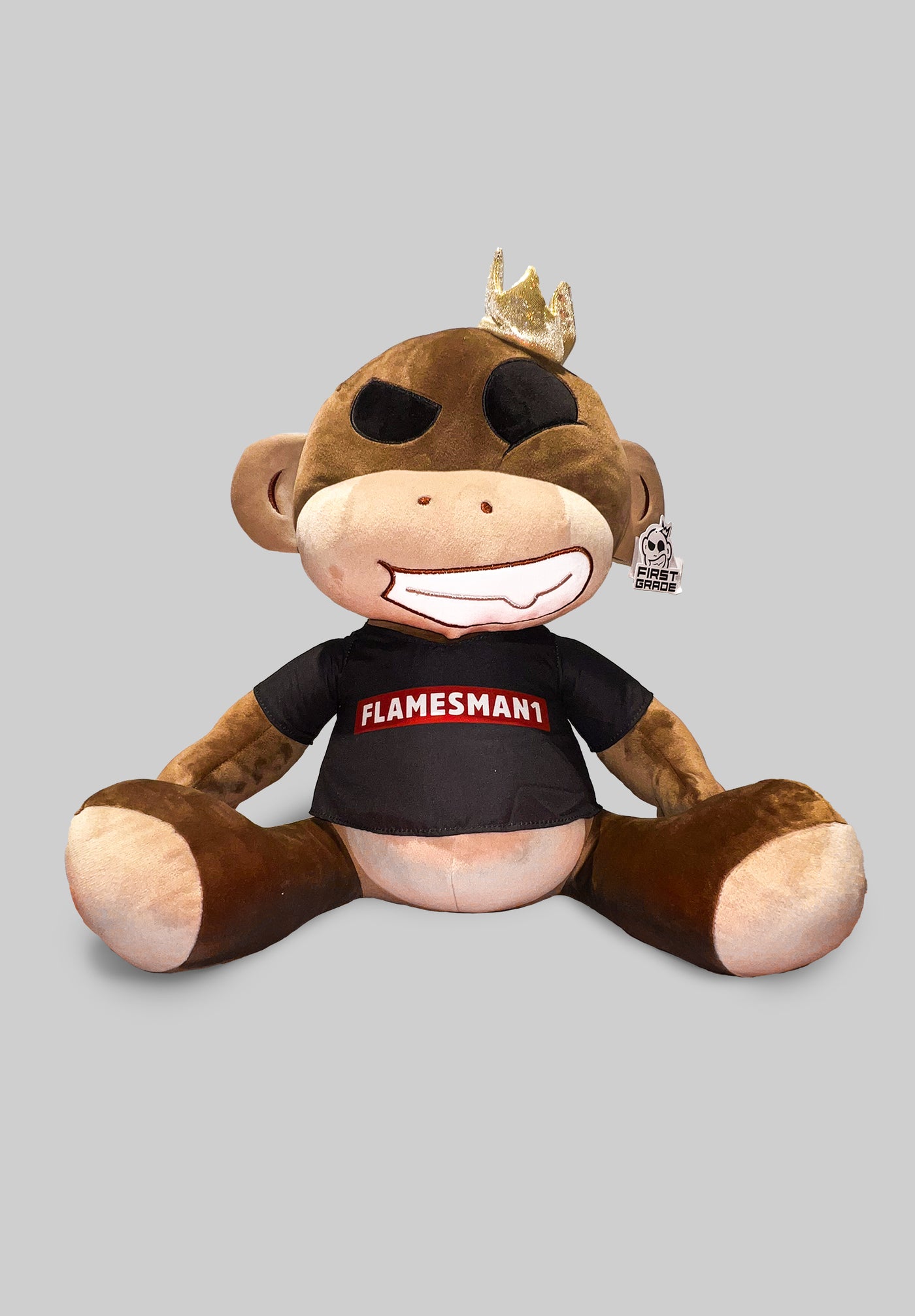 "Monkey" Teddy + Flamesman1 t-shirt