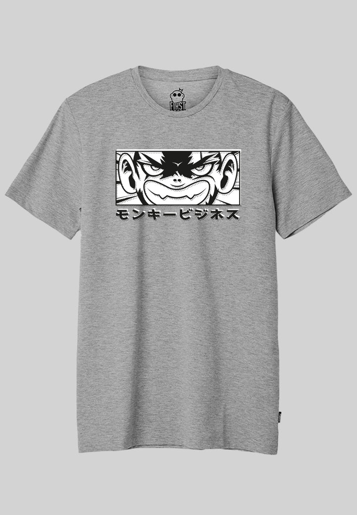 FirstGrade Anime t-shirt gray