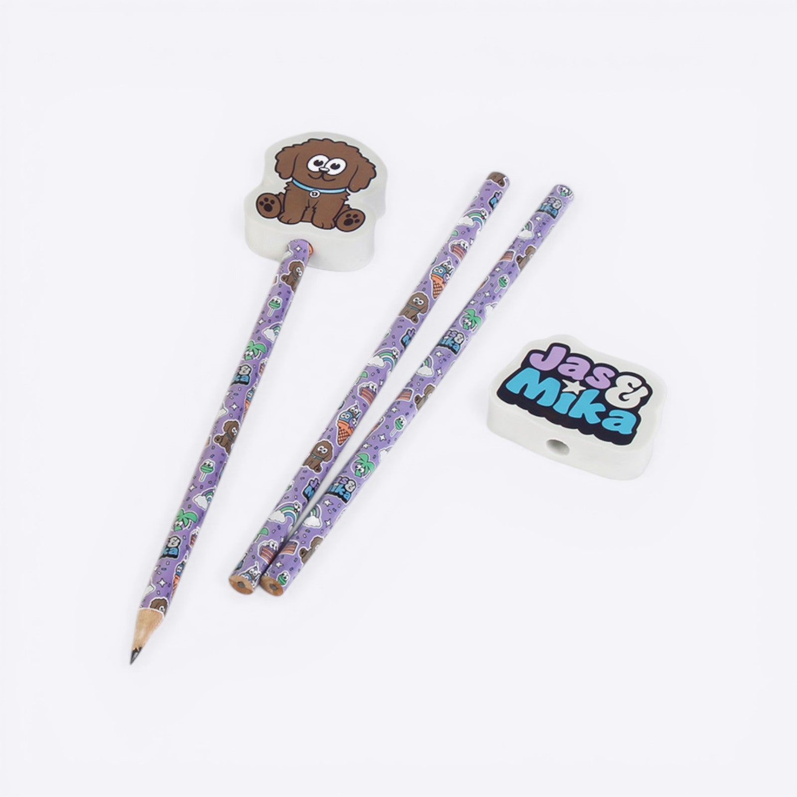 Jas & Mika Dreams Blyanter og Viskelæder