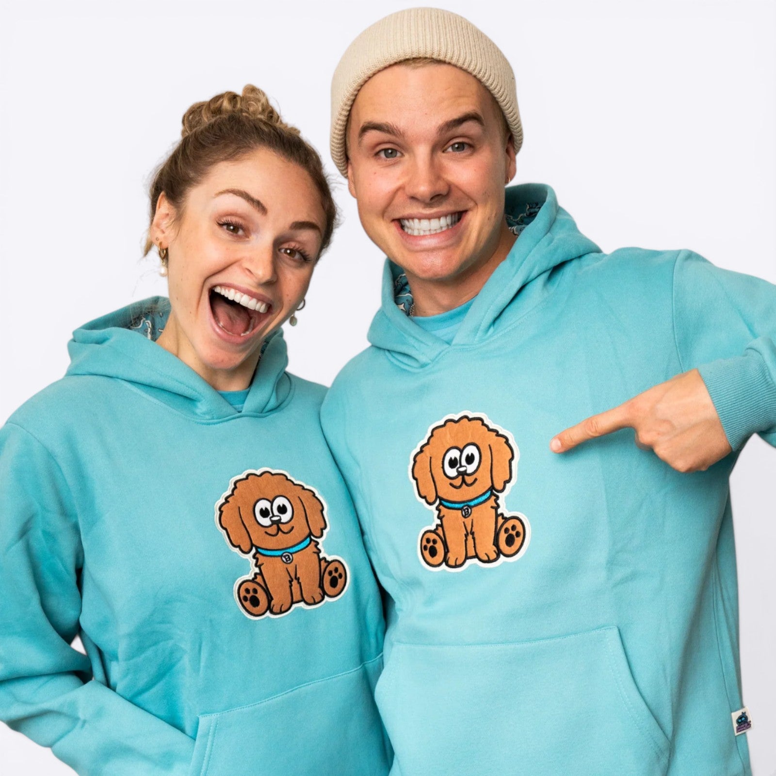Jas & Mika "BALOO" Hoodie/Trøje Blå