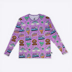 Jas & Mika "Dreams" Pyjamas Sæt - Lilla (2 Dele, Trøje og Bukser)