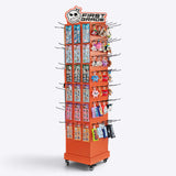 Metal Display på hjul - INKL. PRODUKTER
