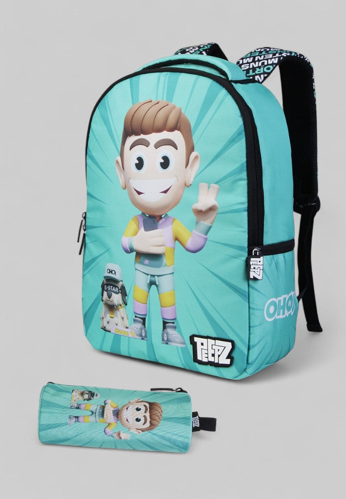 Morten Münster Skoletaske + Penalhus