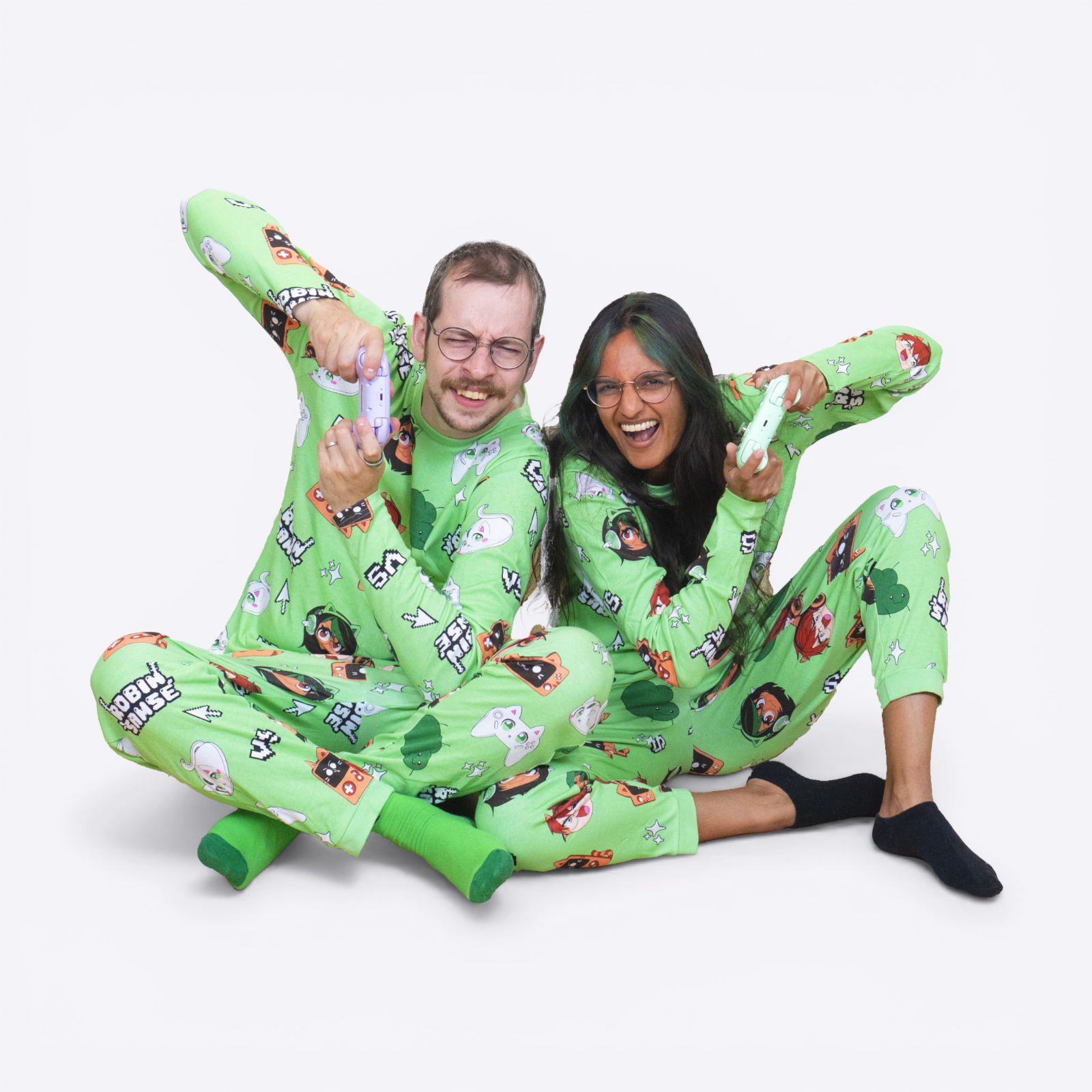 RobinSamse "VS" Pyjamas sæt