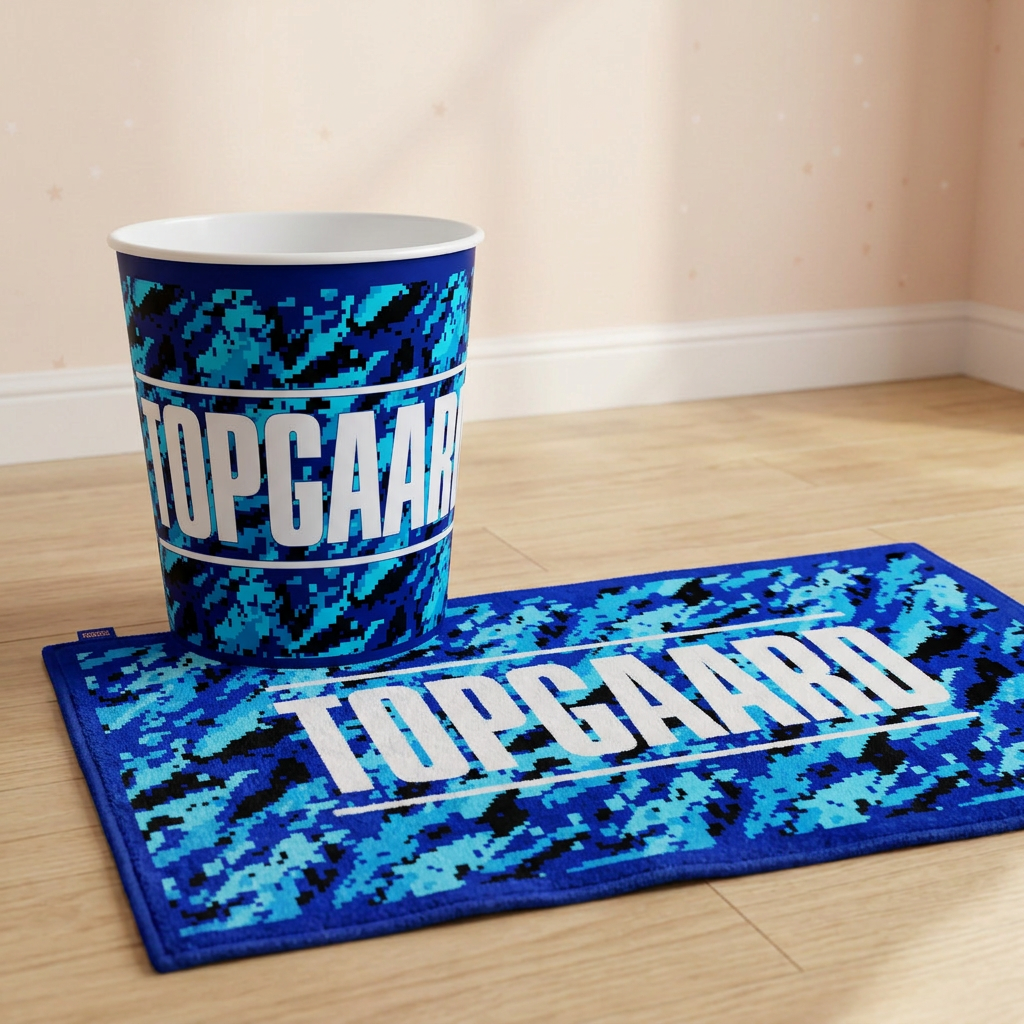 Sæt: Niki Topgaard Papirkurv & Gulvtæppe