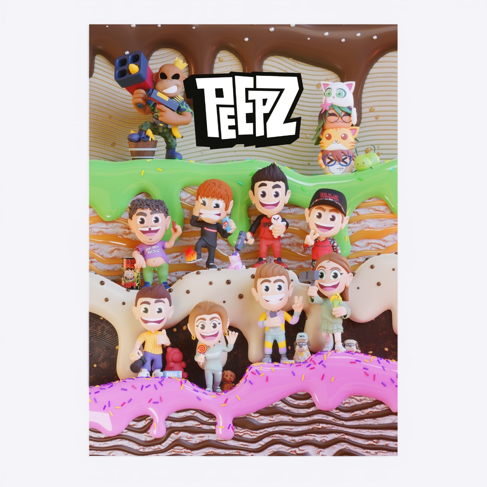 PEEPZ CAKES'N'COOKIES - Poster