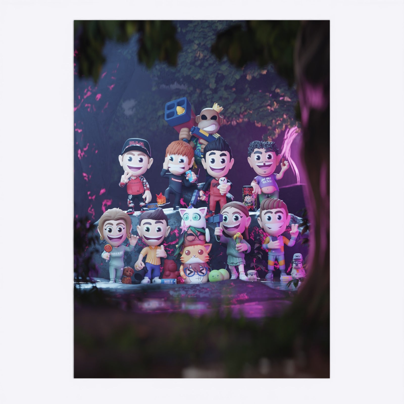 PEEPZ FOREST - Poster