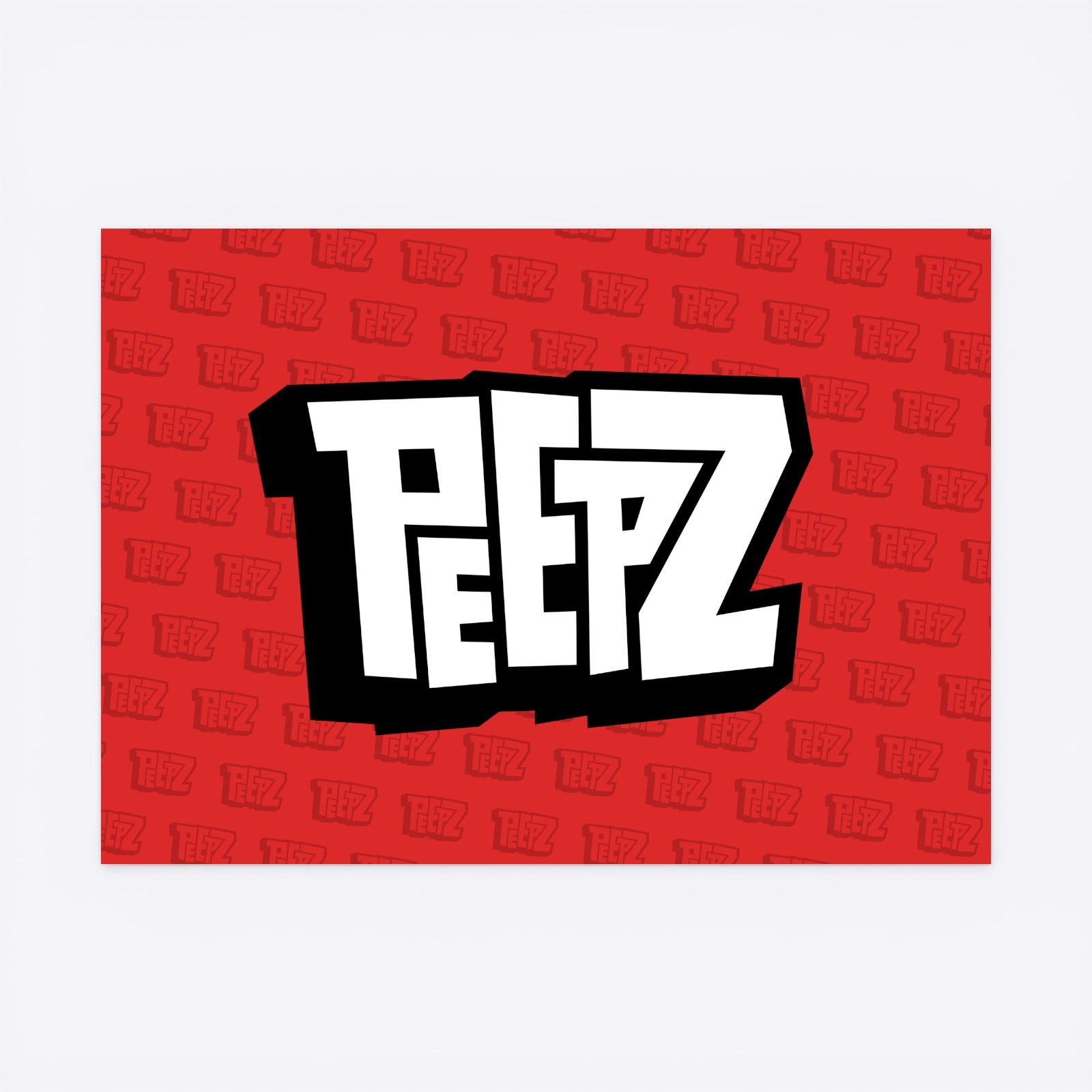 PEEPZ LOGO- Plakat