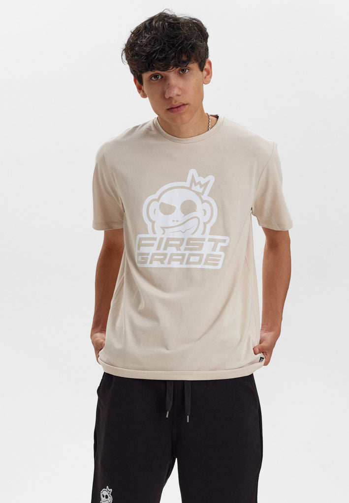 FirstGrade - CLUB - Beige/Sand T-skjorte