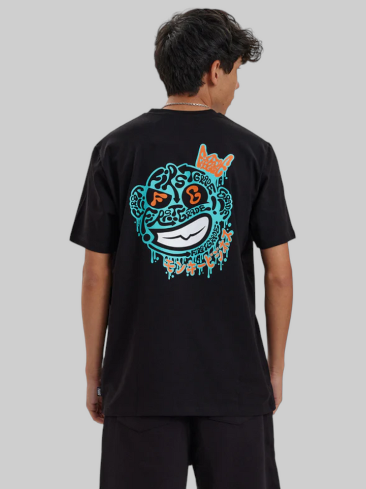 FG Trippy Ape Tee - Black