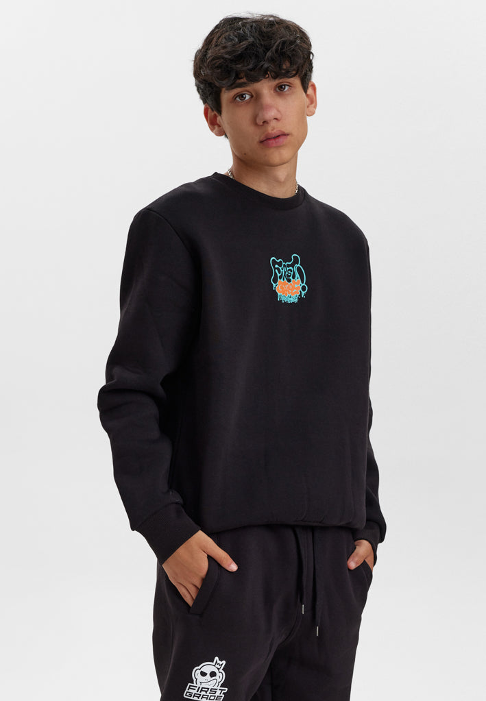 FG Trippy Ape Crewneck - Black