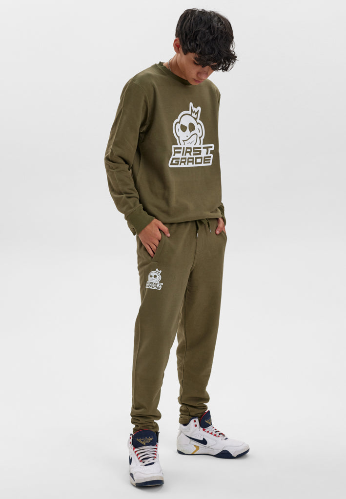 FirstGrade - CLUB - Army green sweatpants