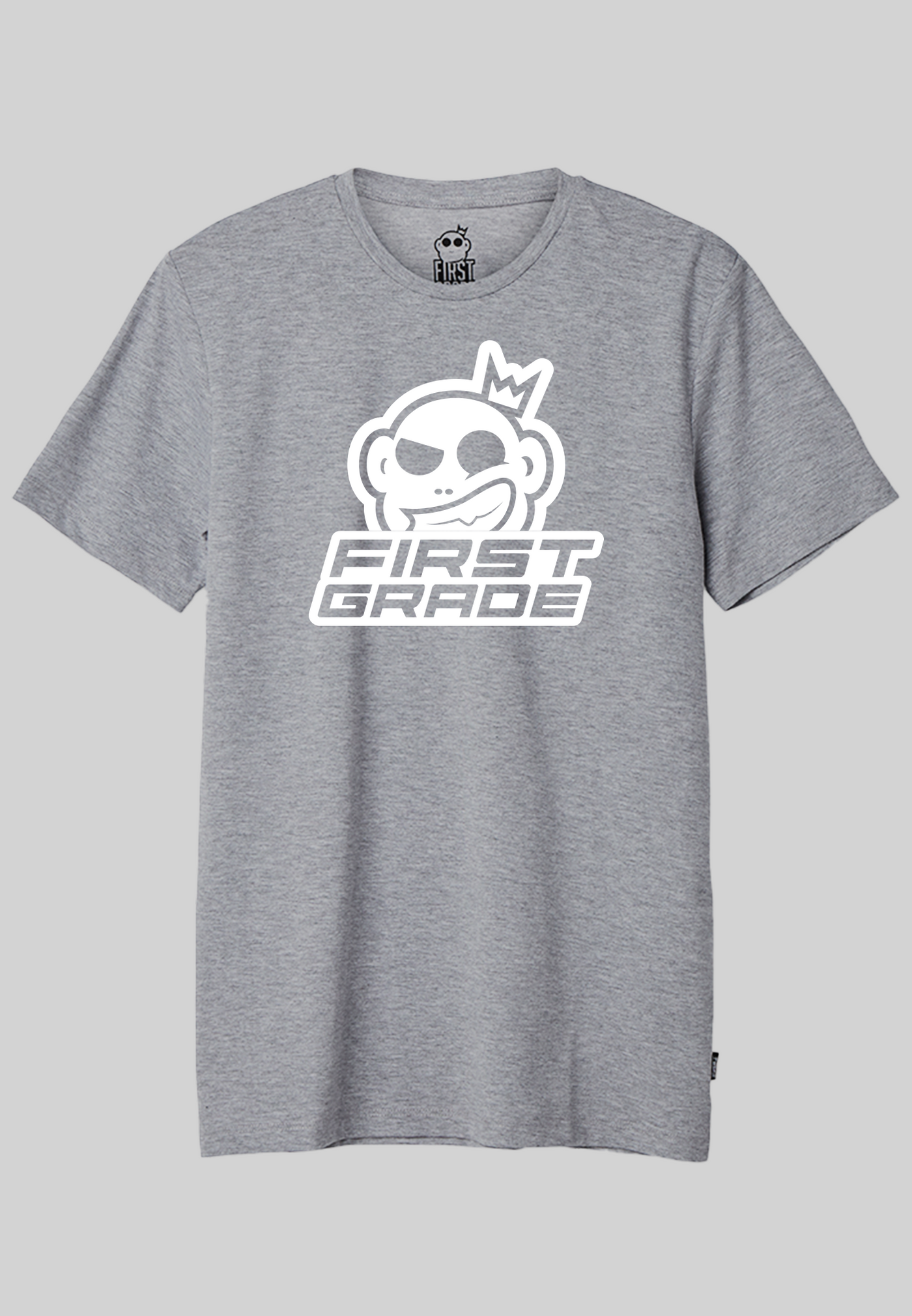 FirstGrade - CLUB - Grå t-skjorte