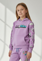 Jas & Mika - Imagine - Lilla Hoodie