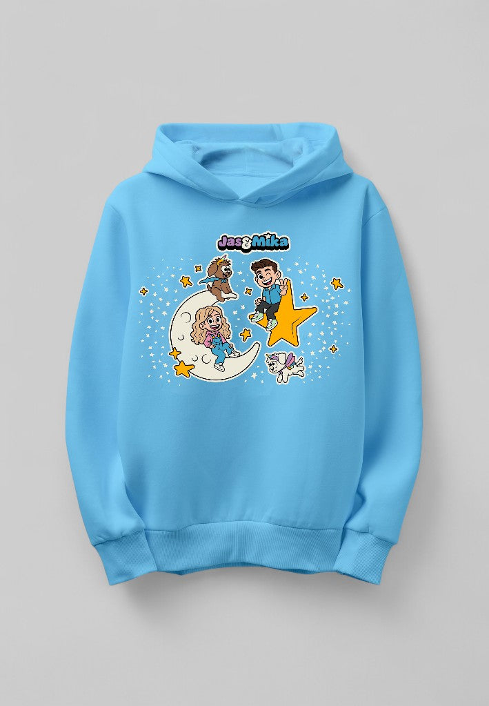 Jas & Mika Moon Hoodie