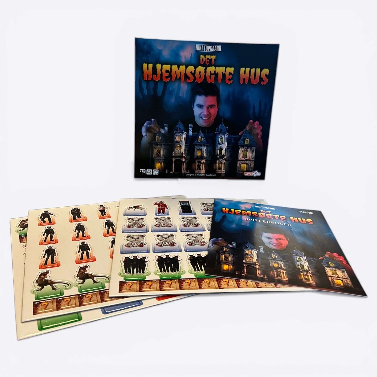 Niki Topgaard Brætspil: "Det hjemsøgte hus"