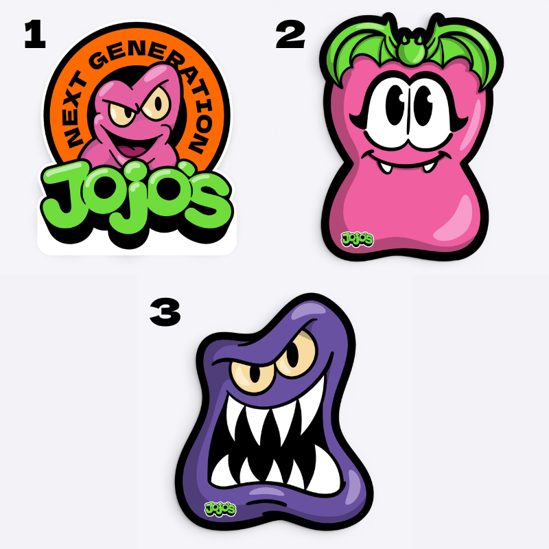 3 store Jojo's standees