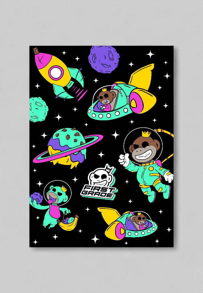 Firstgrade Galaxy Plakat