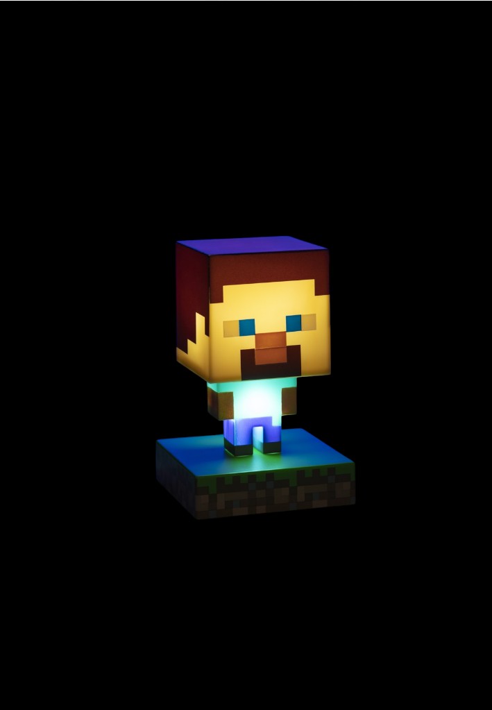 Minecraft - Steve Icon lys/lampe