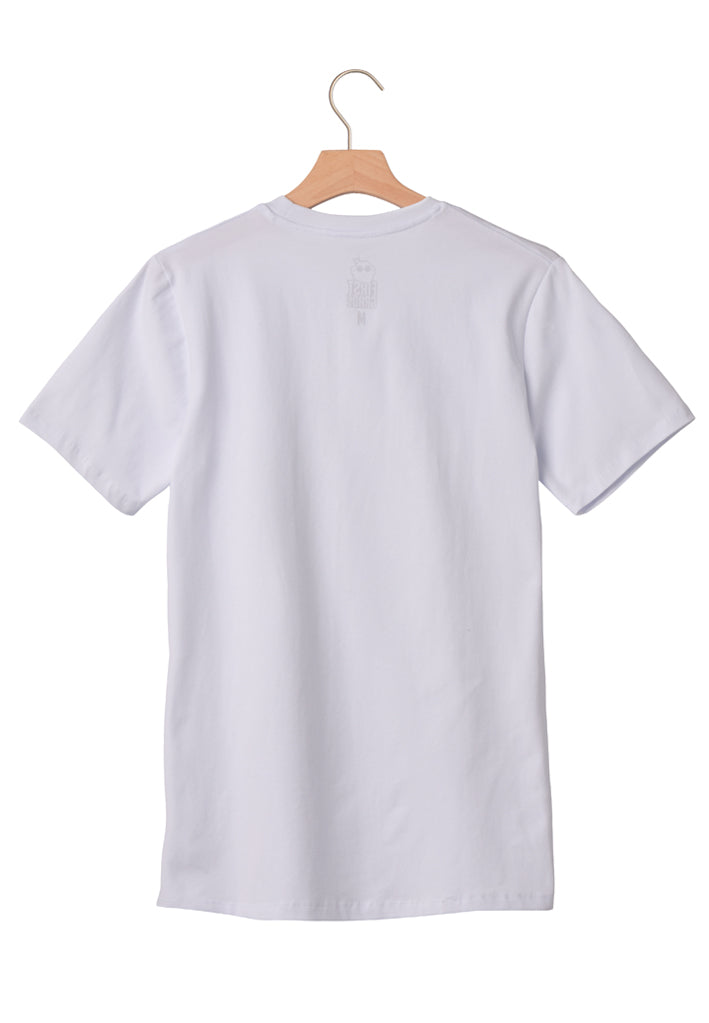 HVIT T-skjorte (grunnleggende)