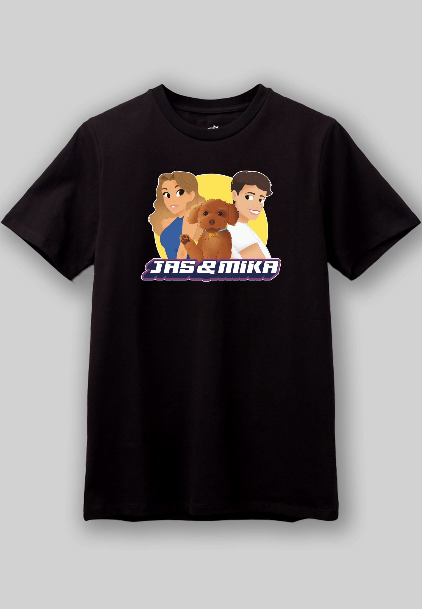 Jas &amp; Mika - Black tee