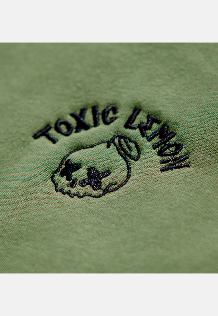 Toxic Lemon "Olive Hoodie" 