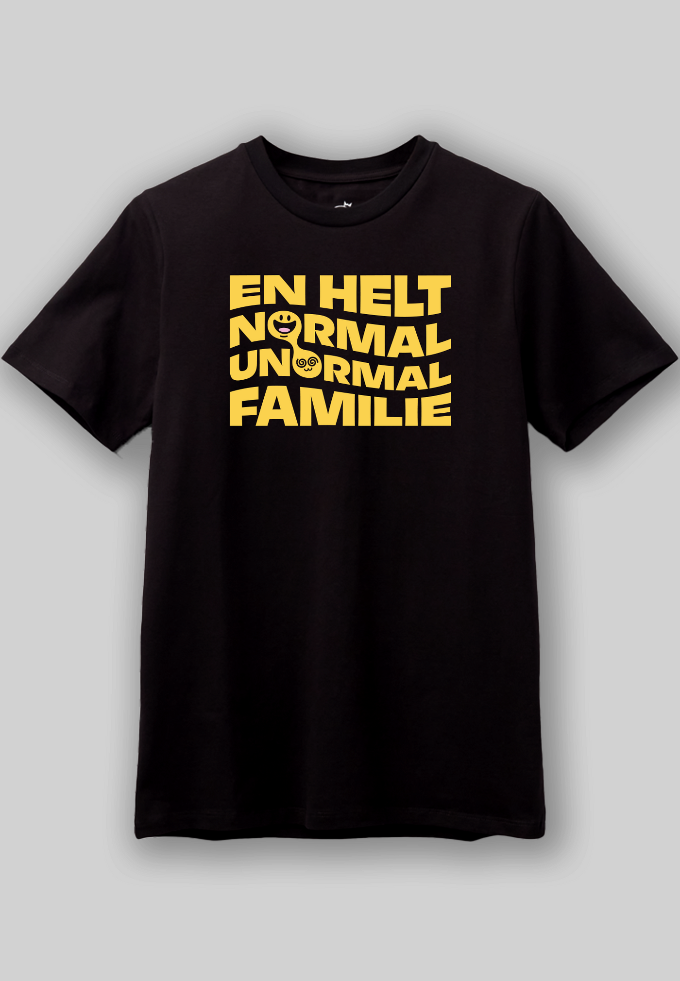 Familien Münster - "NORMAL / ABNORMAL FAMILY" - Svart t-skjorte