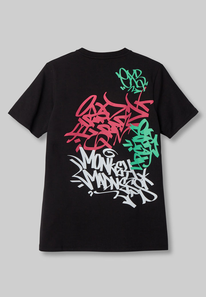 FirstGrade "GRAFFITI" Tee - Black