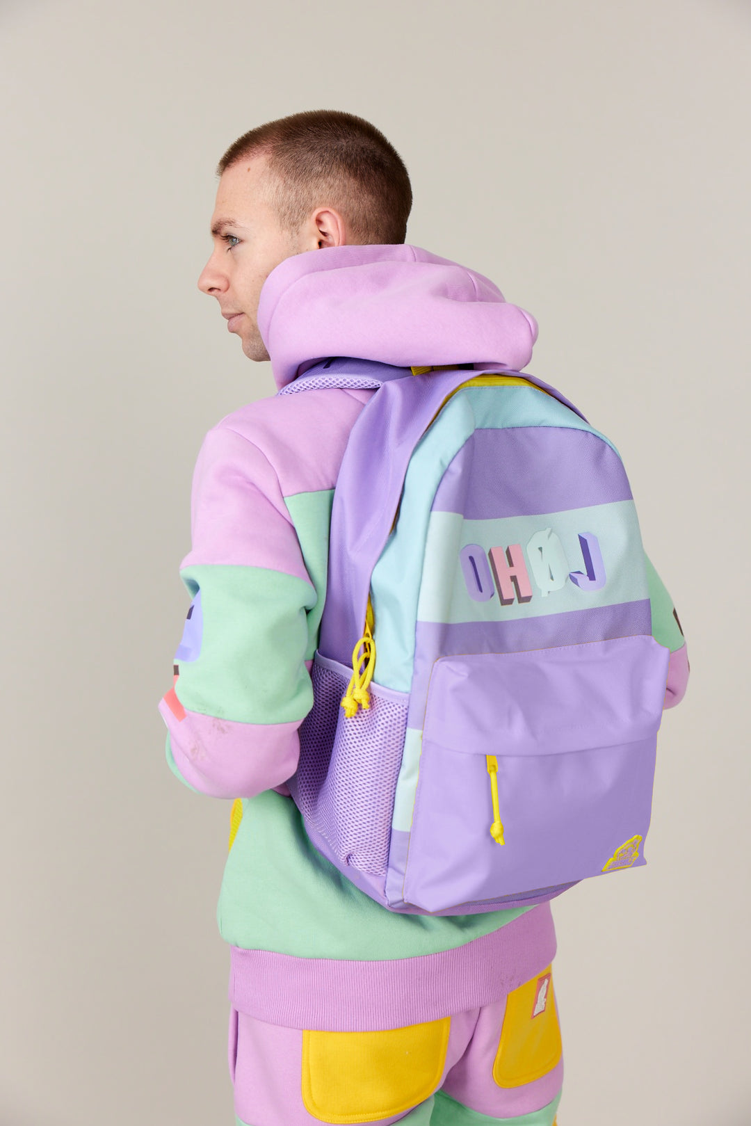 Morten Münster "OHØJ" - COLORFUL - Backpack / School bag